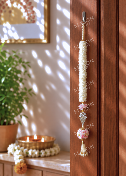 Festive Shubhra Pushp Ladi - Set of 2