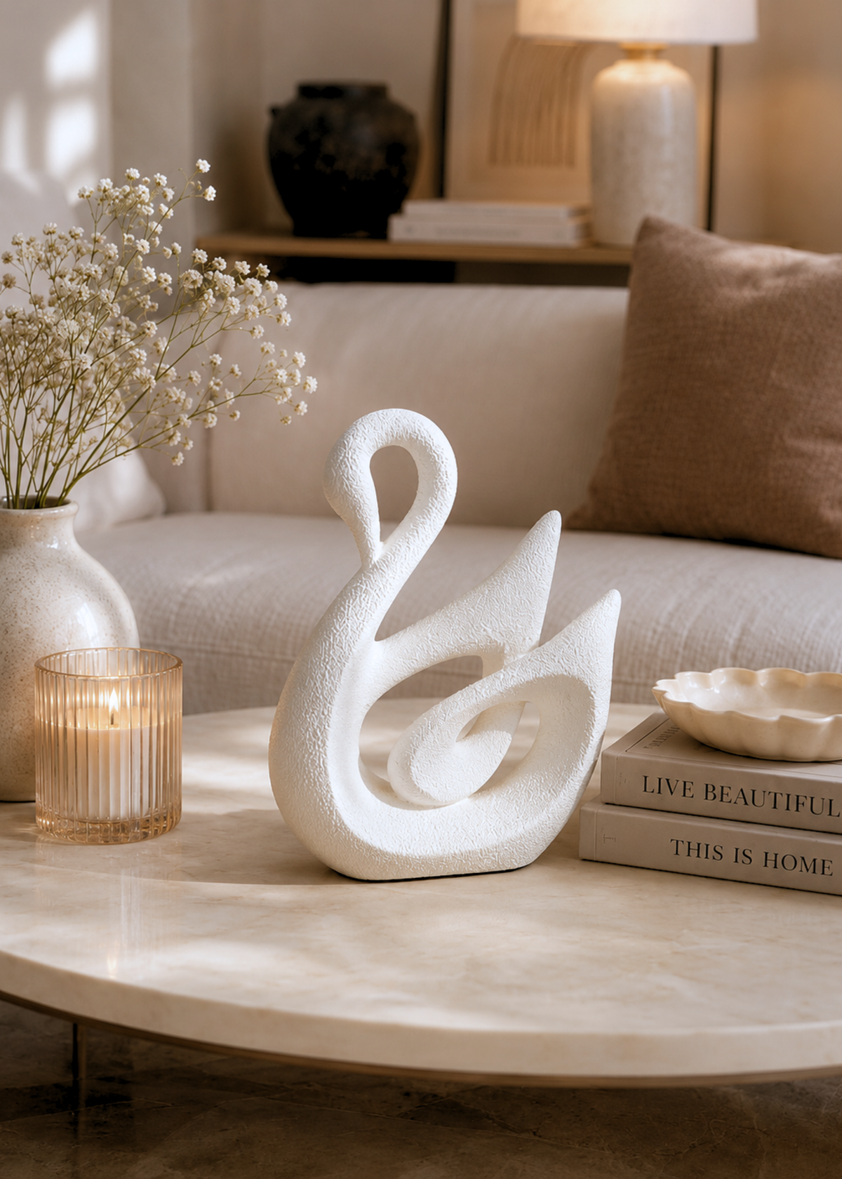 Ivory Swan Artefact - Big