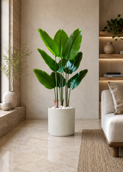 Linear Planters - White