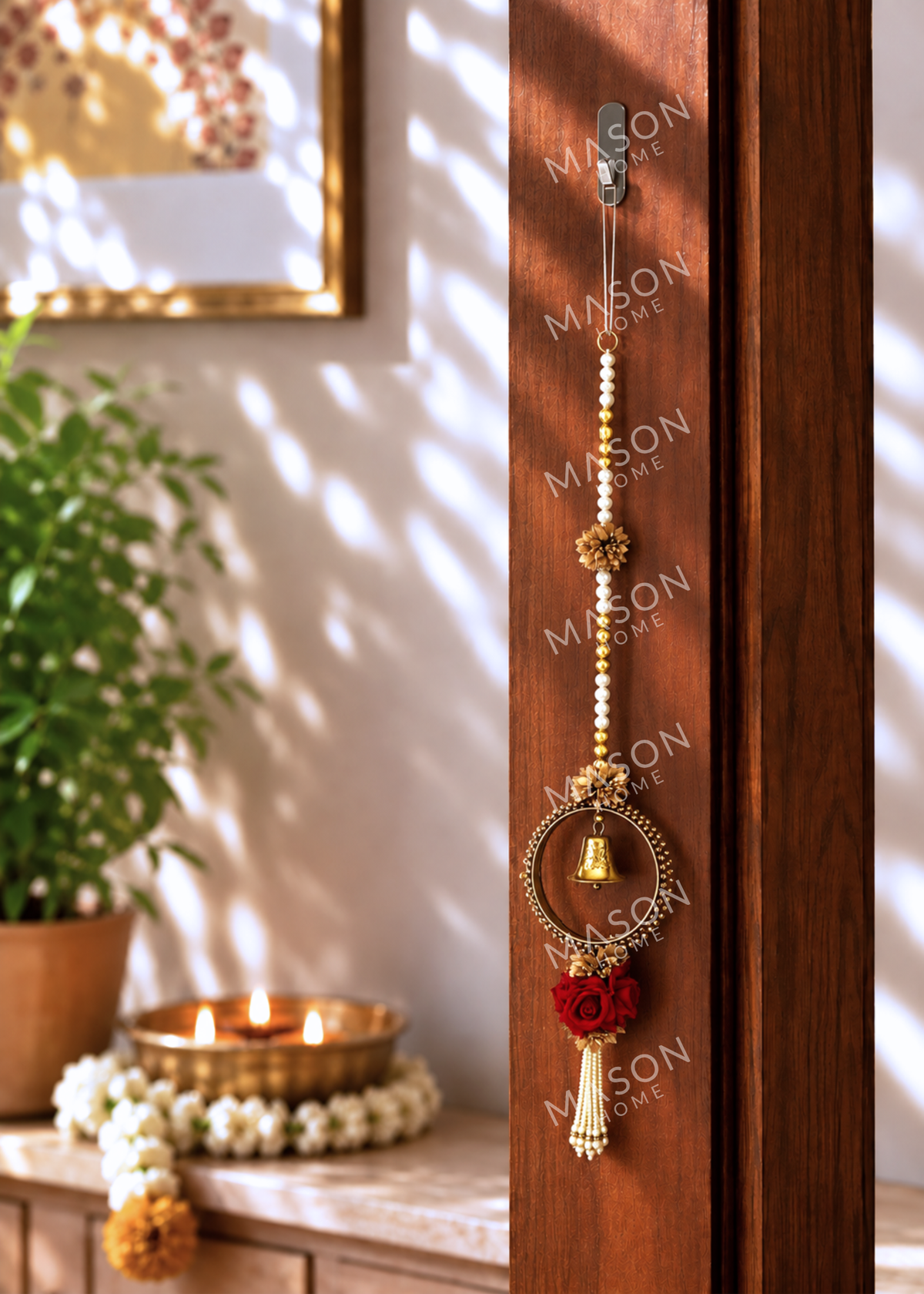 Festive Dwaar shobha Hangings - Set of 2
