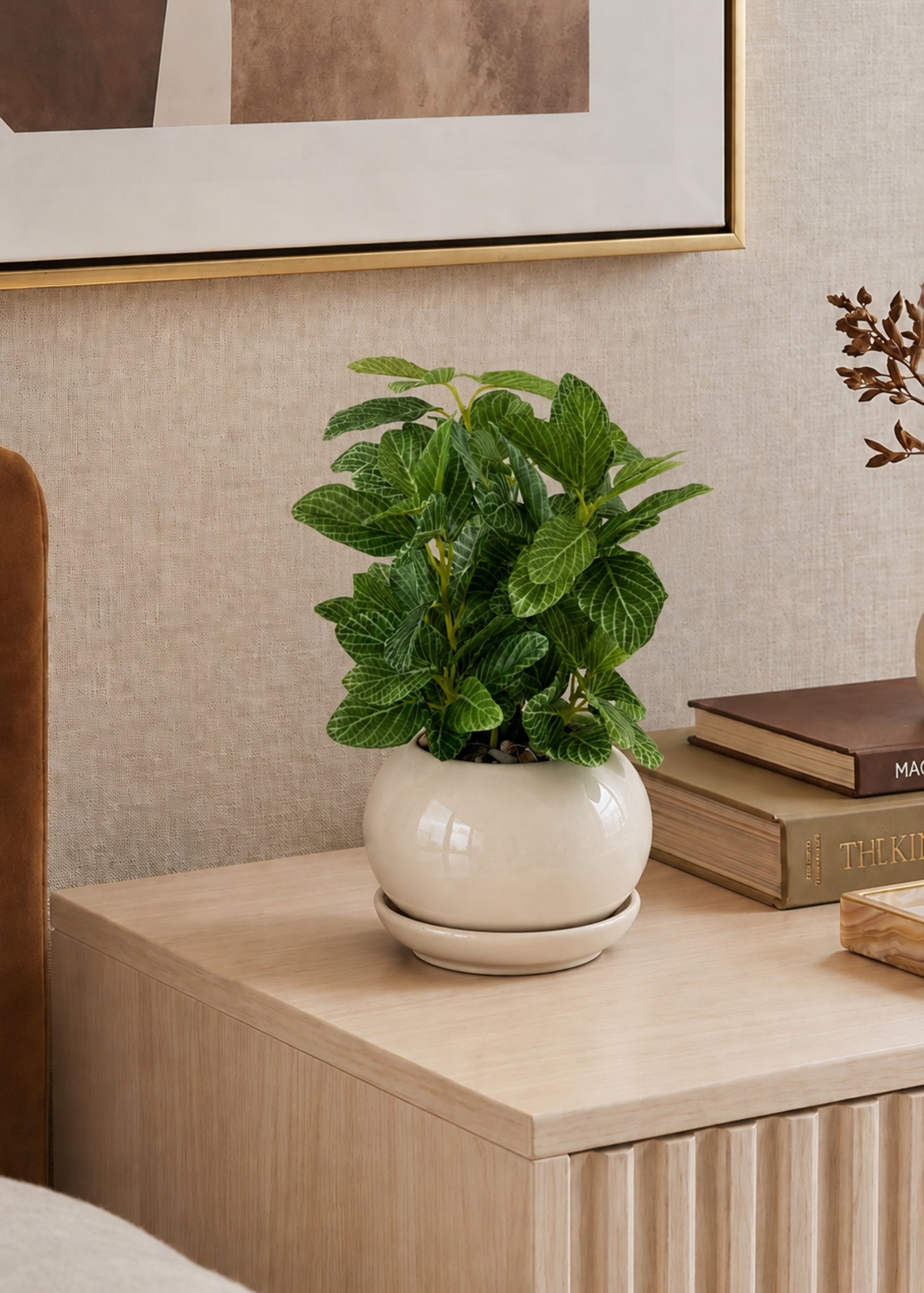 Artificial Polka Dot Plant
