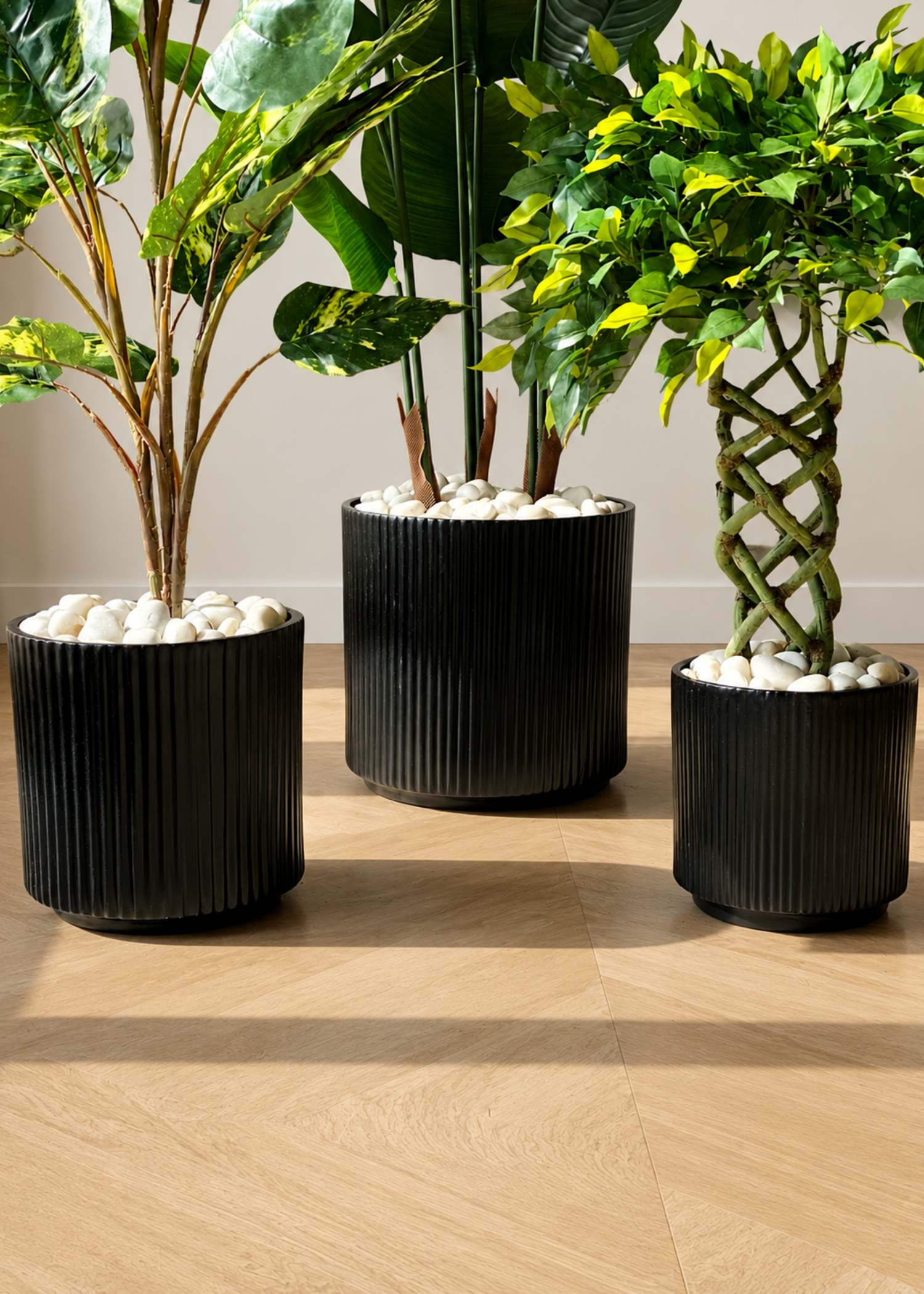 Linear Planters - Black