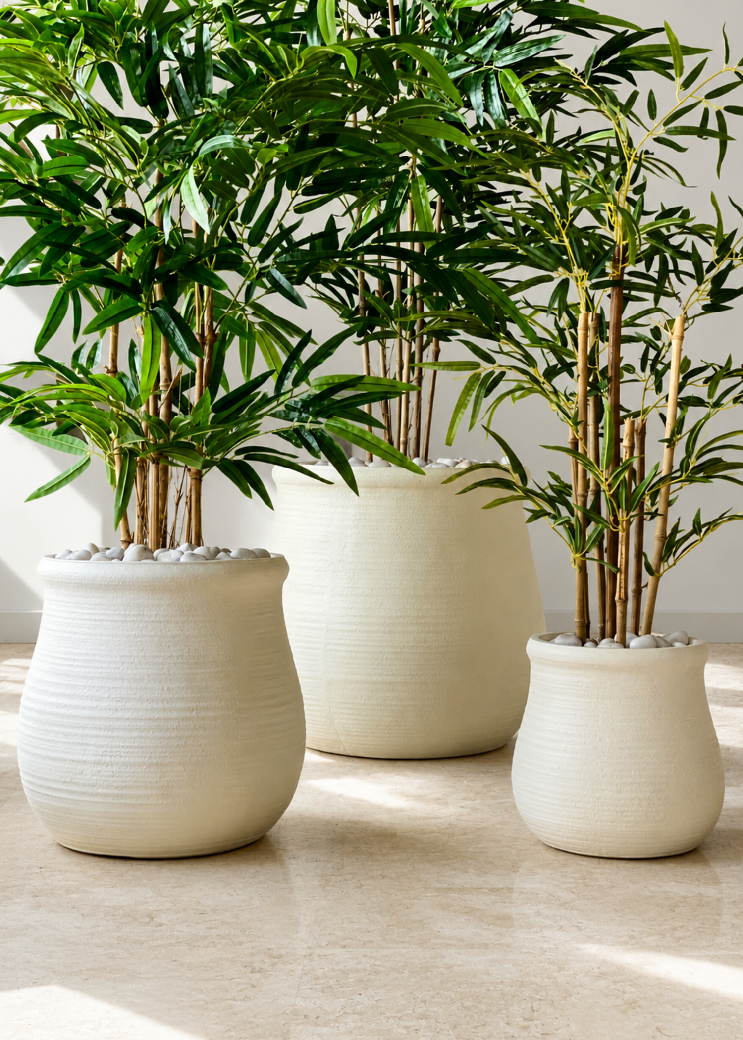Garden Muse Planters - Ivory