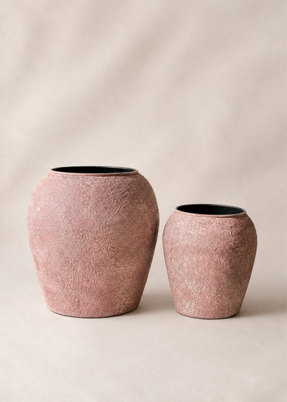 Mesa Planters - Rustic Brown