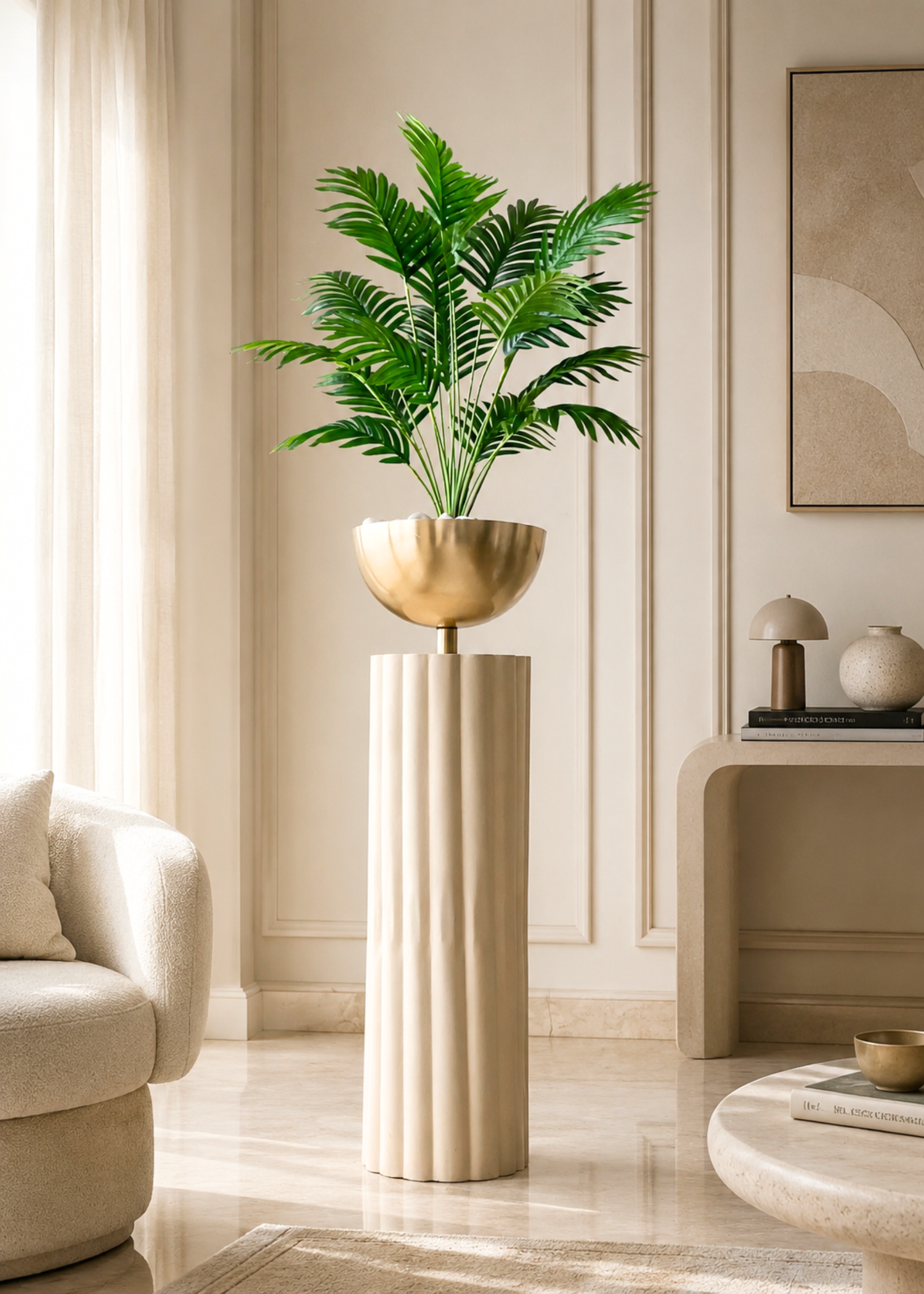 Artificial Areca Palm Plant - 2 Feet