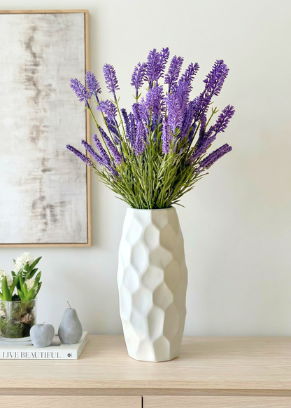 Artificial Lavandula Flower Bunch - (Set of 2)