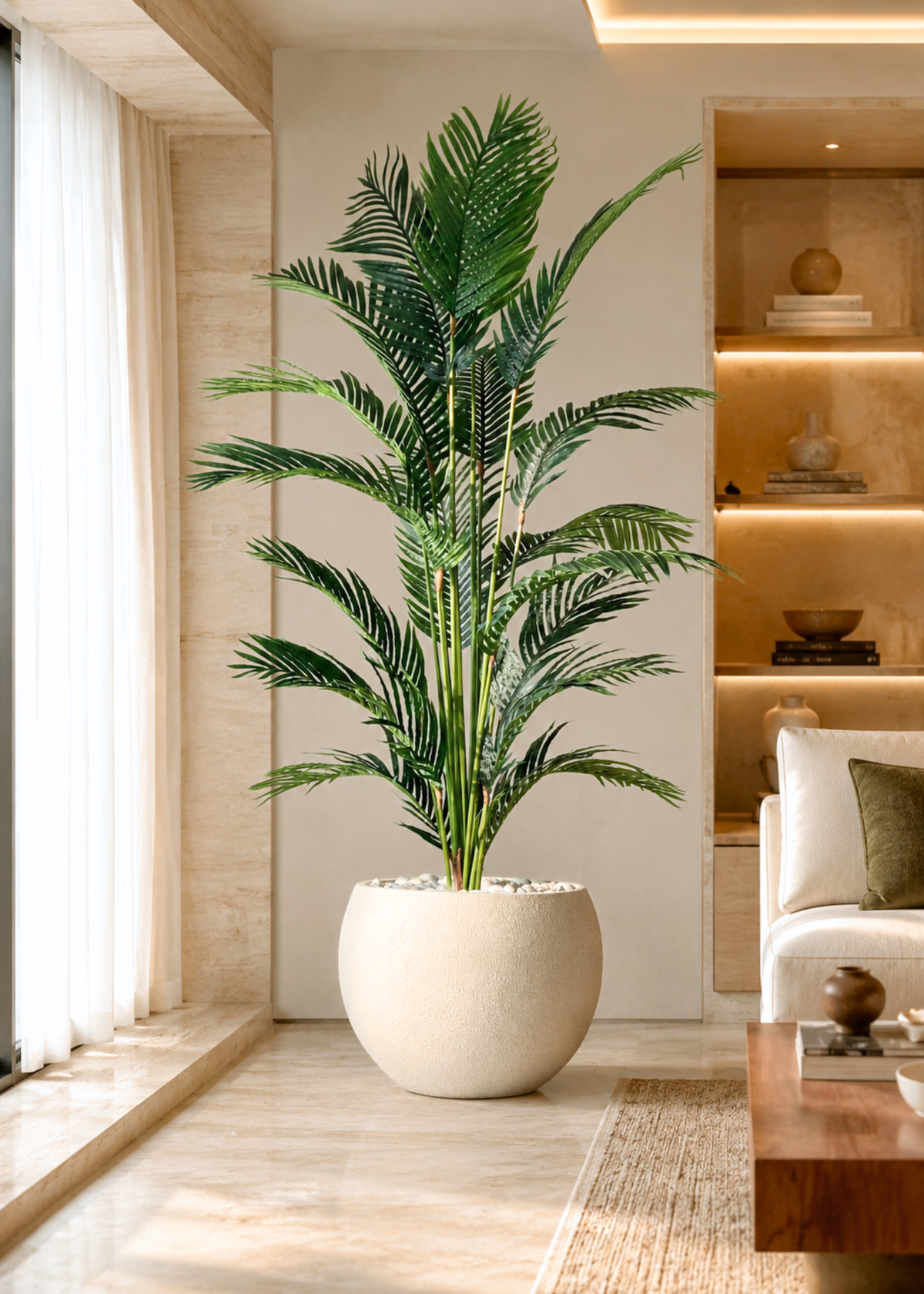 Artificial Areca Palm Plant - 7 Feet