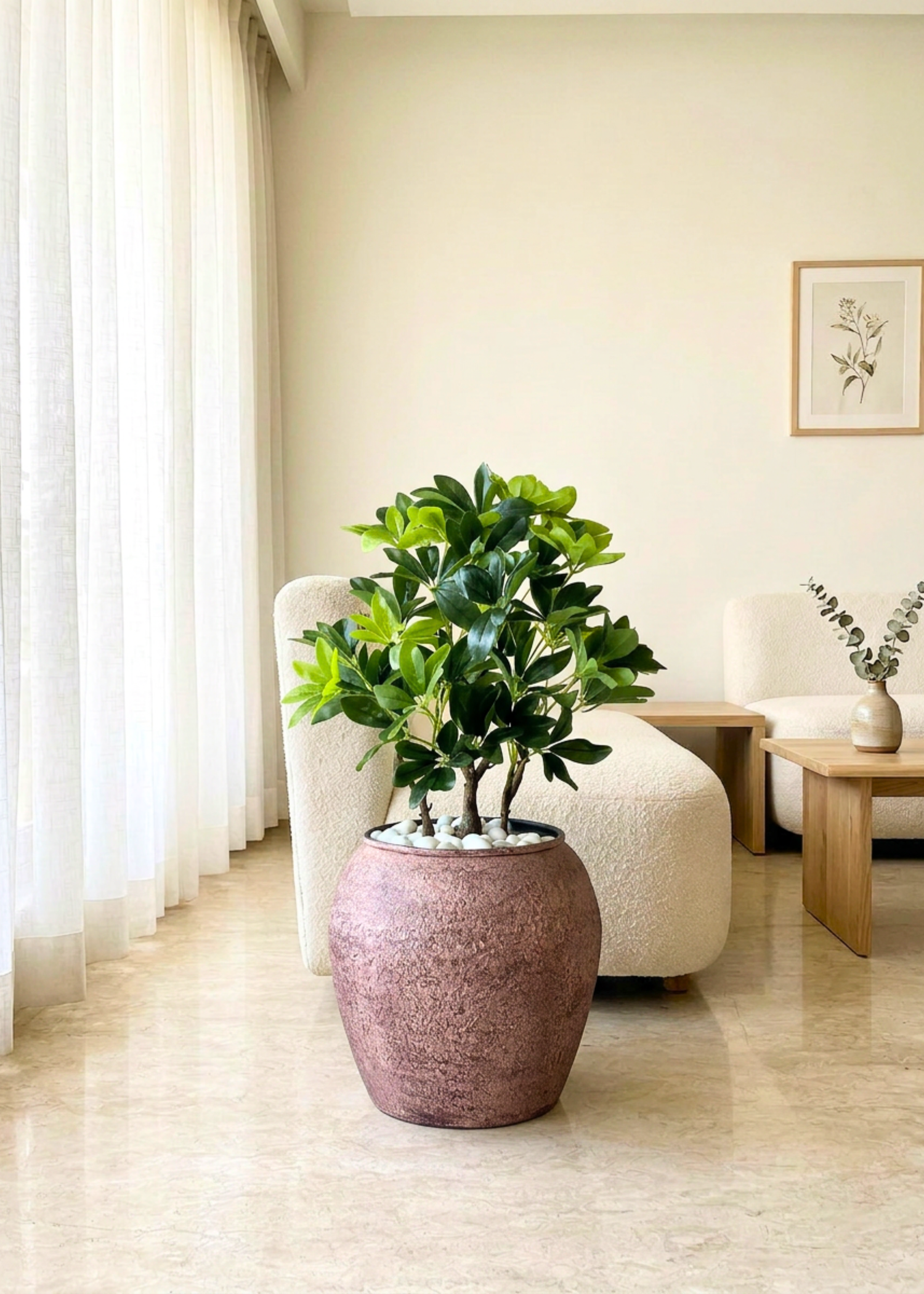 Artificial Schefflera Bonsai - 2 Feet