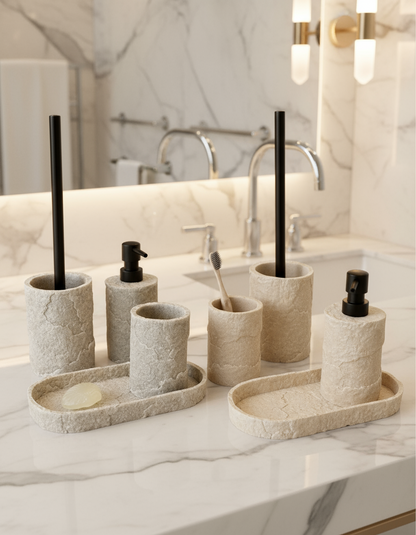 Fossil Toilet Brush - Beige