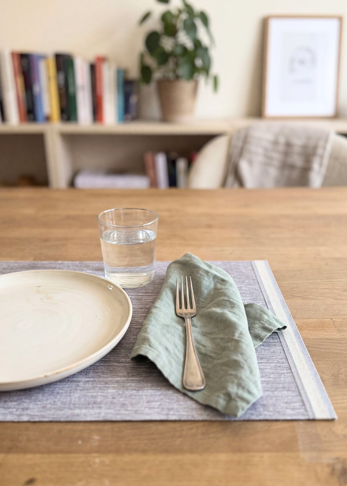 Ecru Grey Placemat - Set of 6
