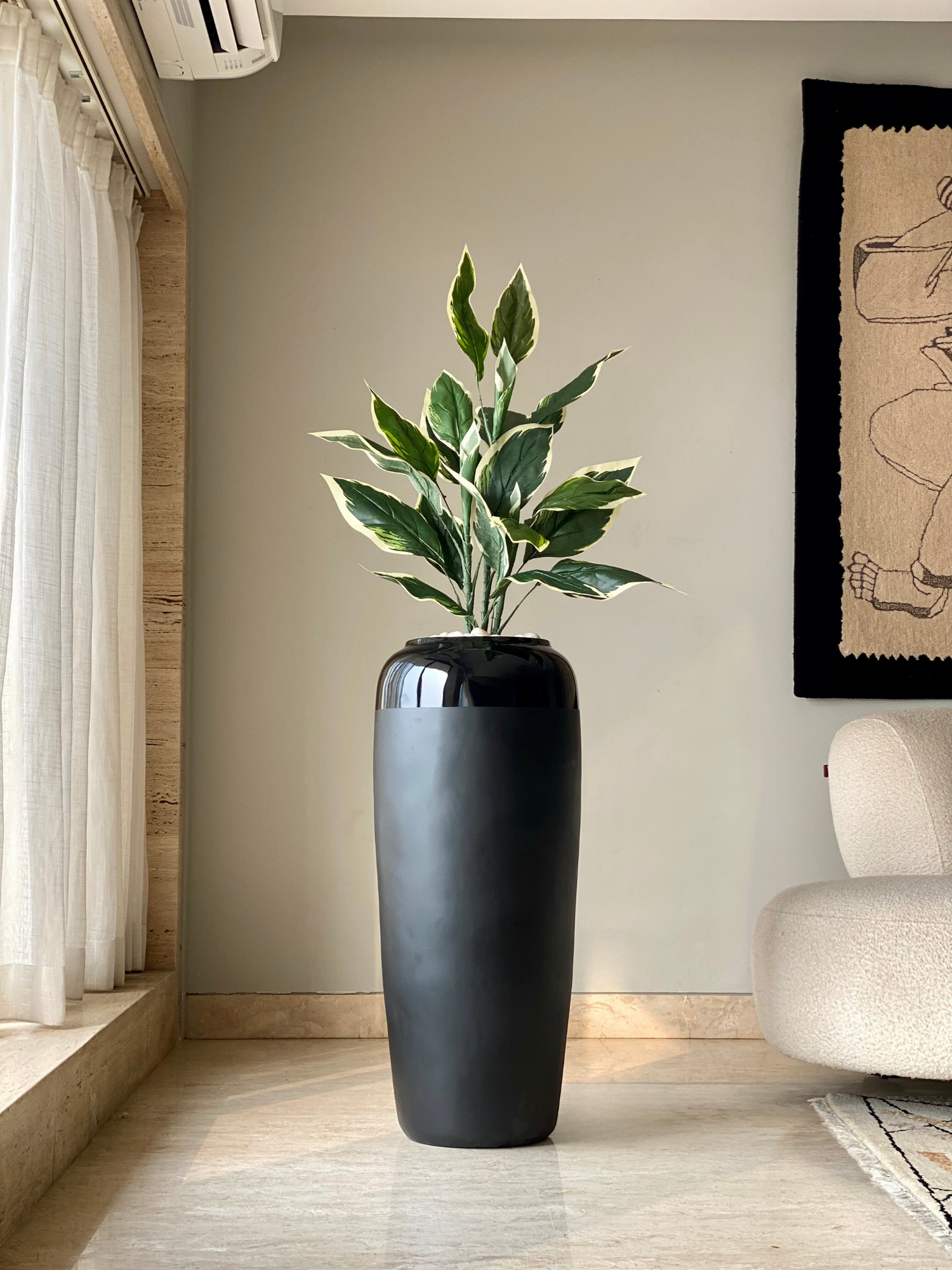 Luxe Prado Planters - Black