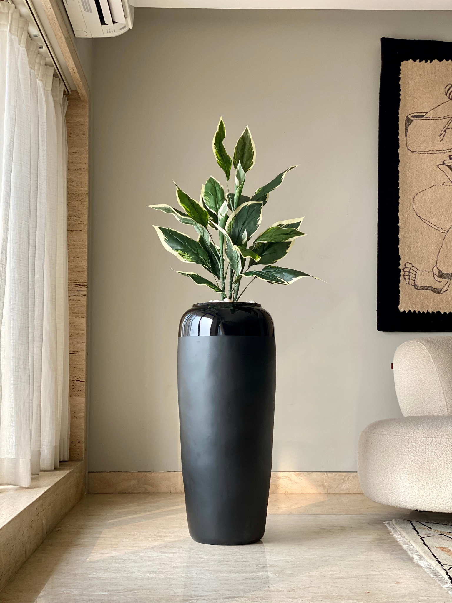 Luxe Prado Planters - Black