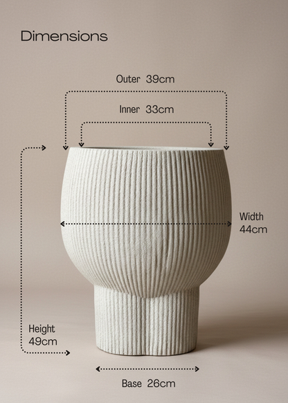 Quito Planters - Beige