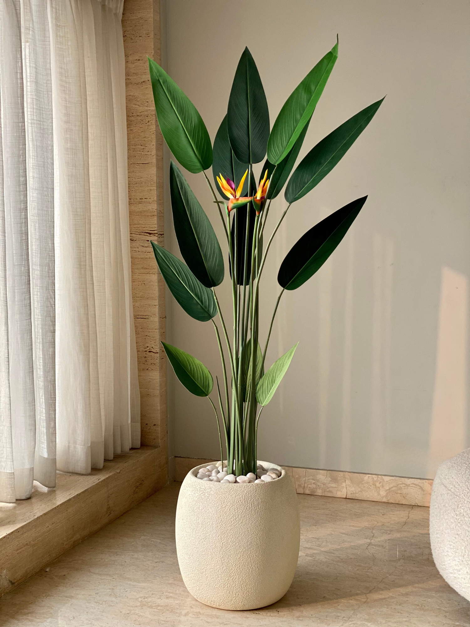 Artificial Strelitzia Plant - 5 Feet