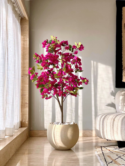 Artificial Purple Bougainvillea Plant - 5 Feet