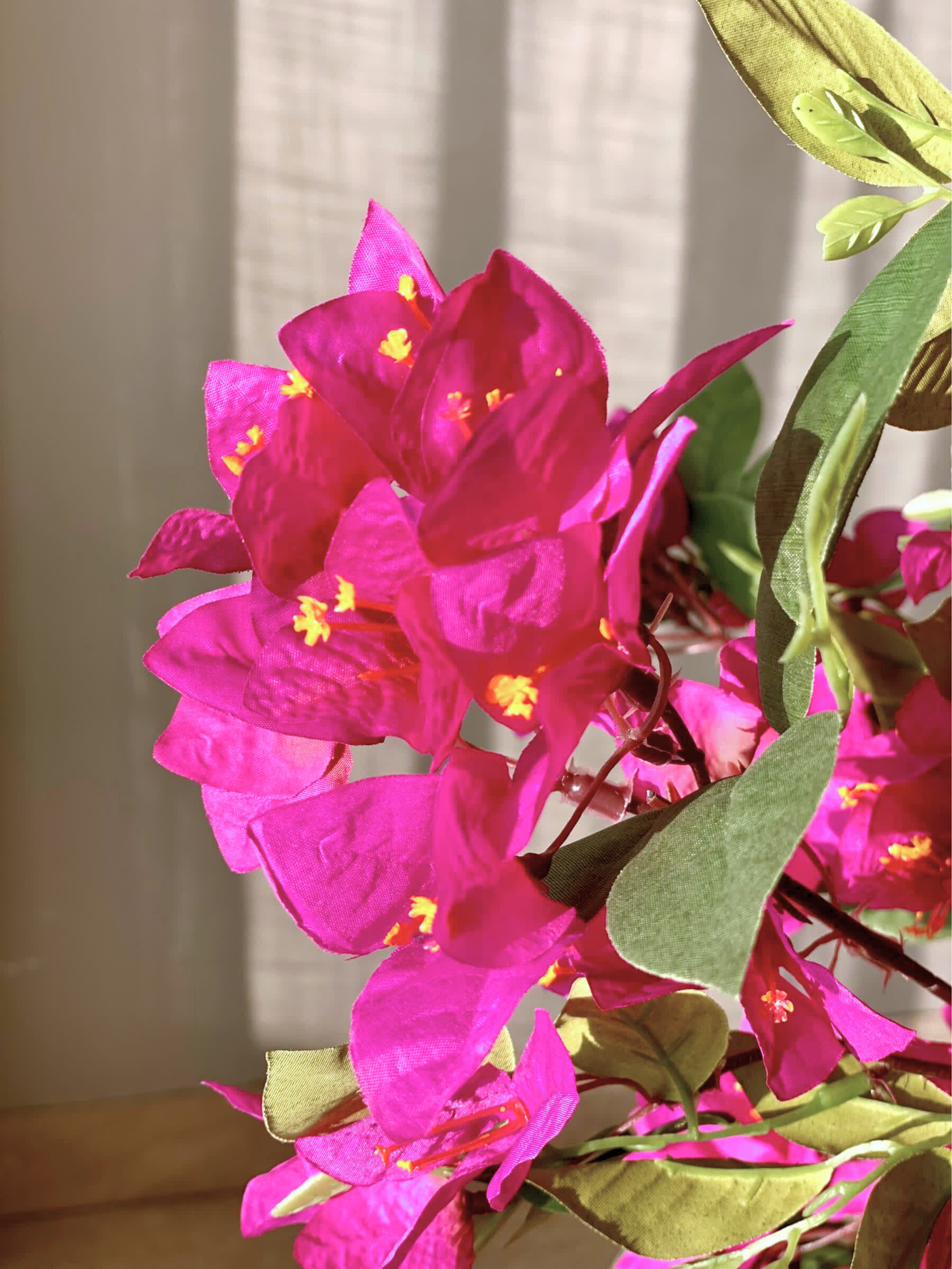 Artificial Purple Bougainvillea Plant - 5 Feet