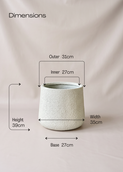 Aalto Planter - Ivory