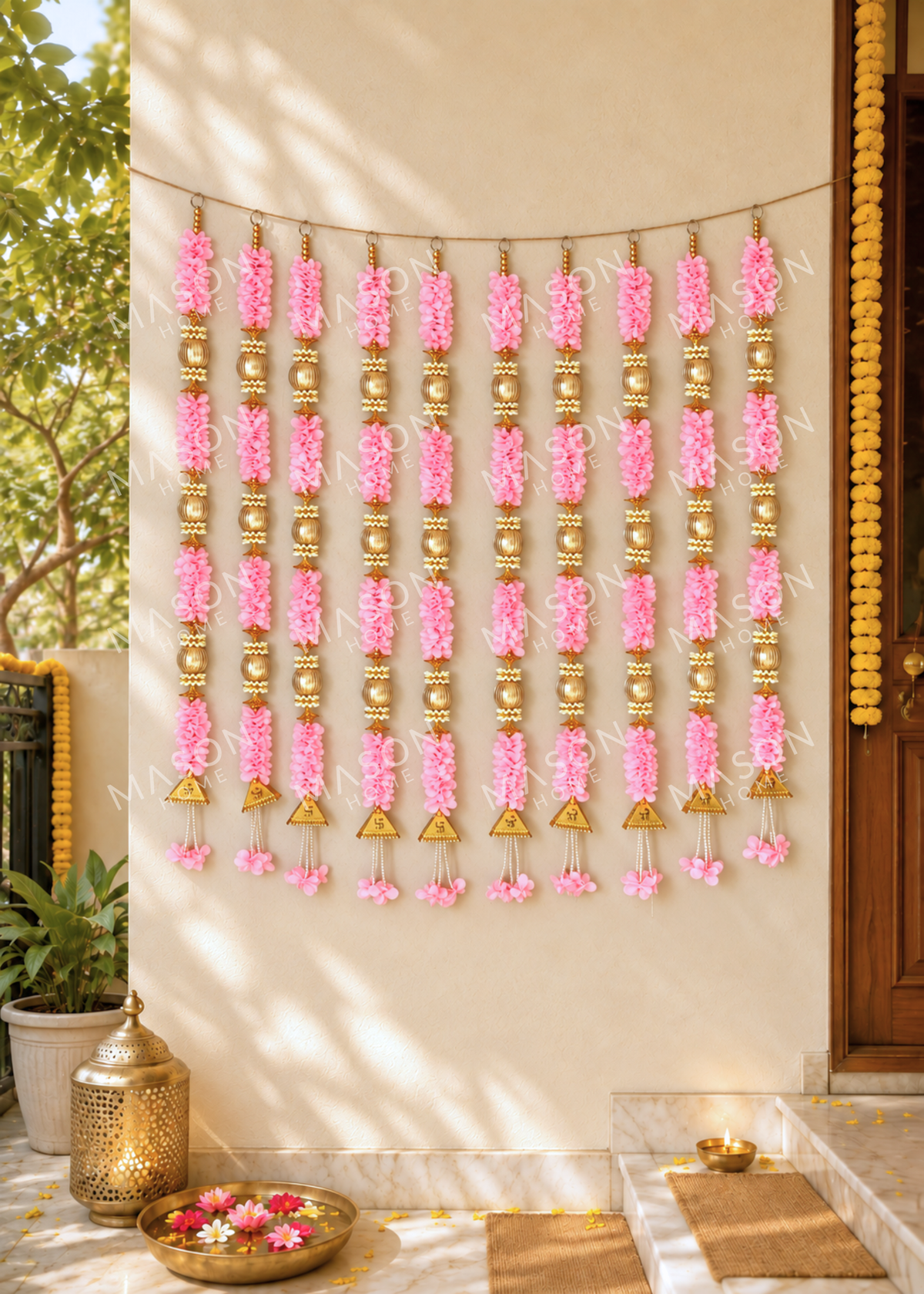 Festive Rajsi Ladi Pink - Set of 10