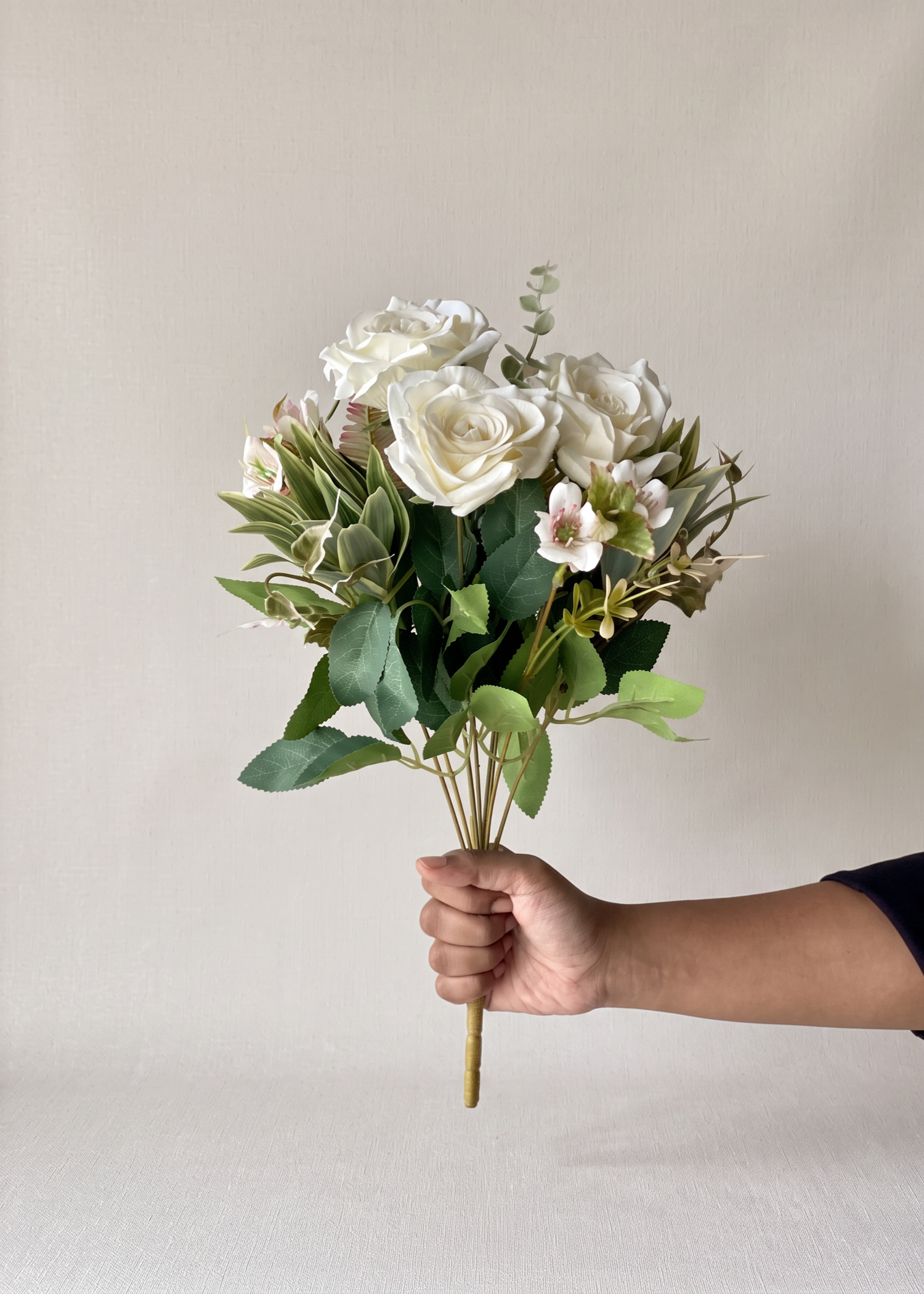 Artificial Garden White Bunch