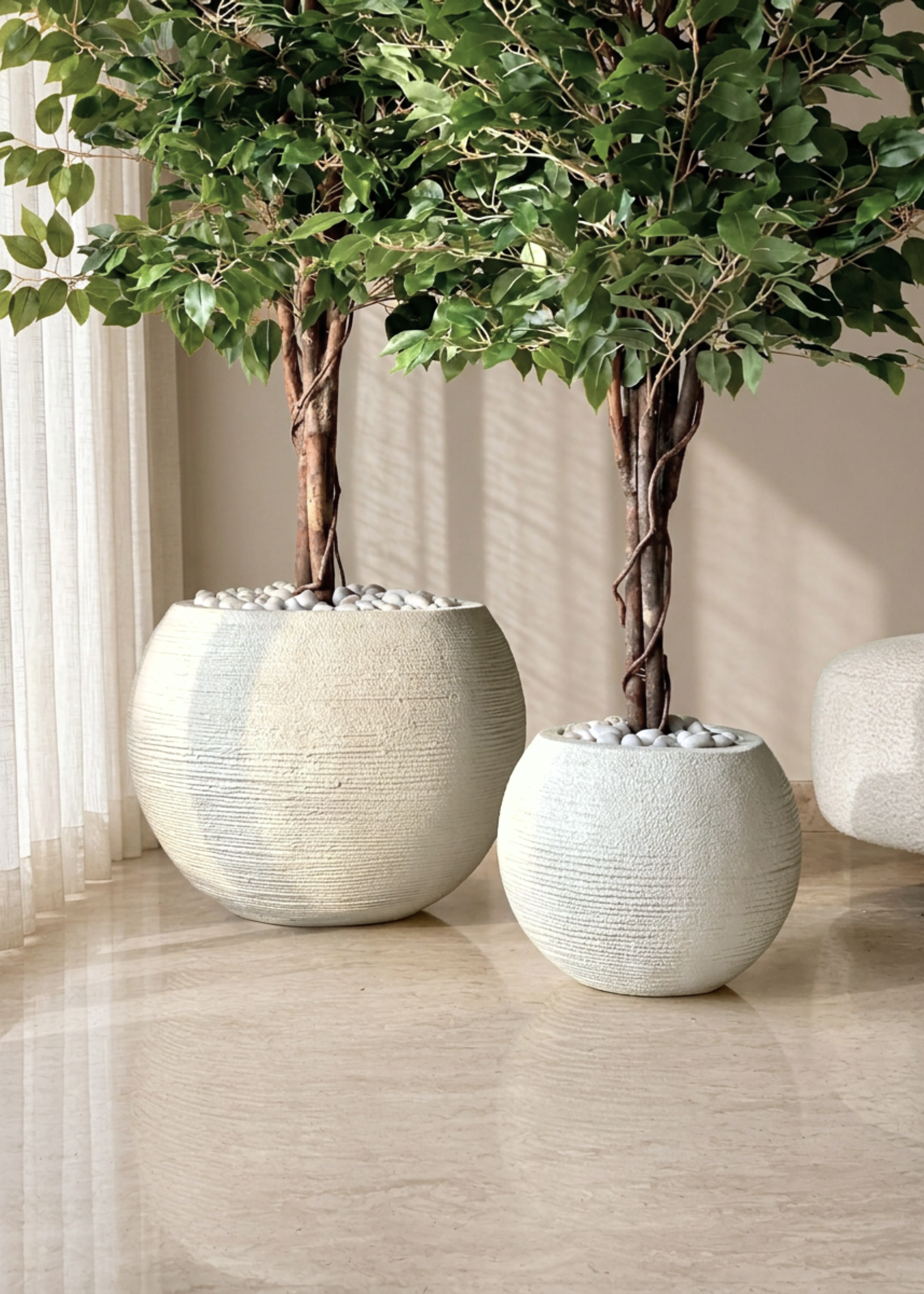 Vienna Ivory Planter
