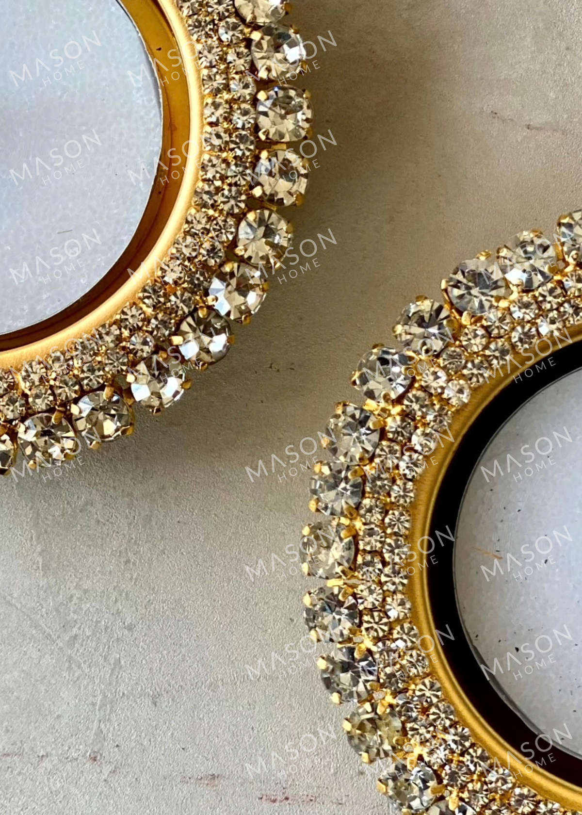 Festive Mira Crystal Diya - Set of 6