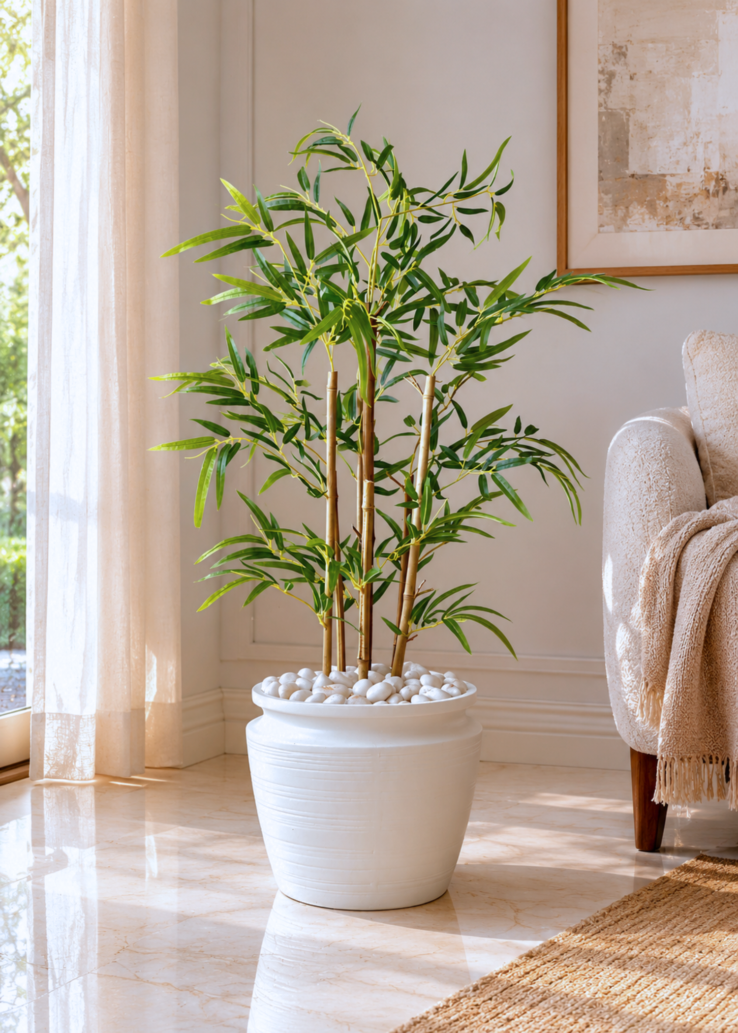Morrow Planters - Ivory
