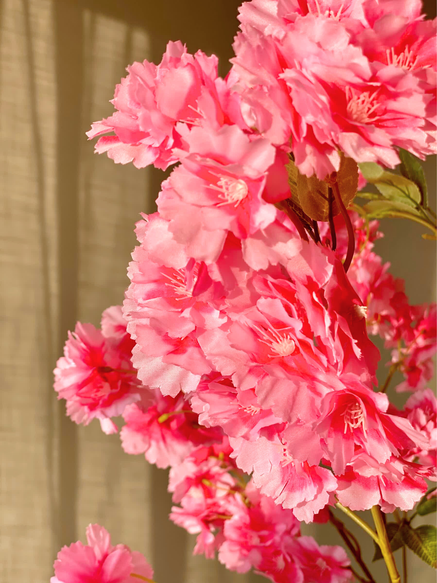 Artificial Sakura Cherry Blossom Plant - 5.5 Feet