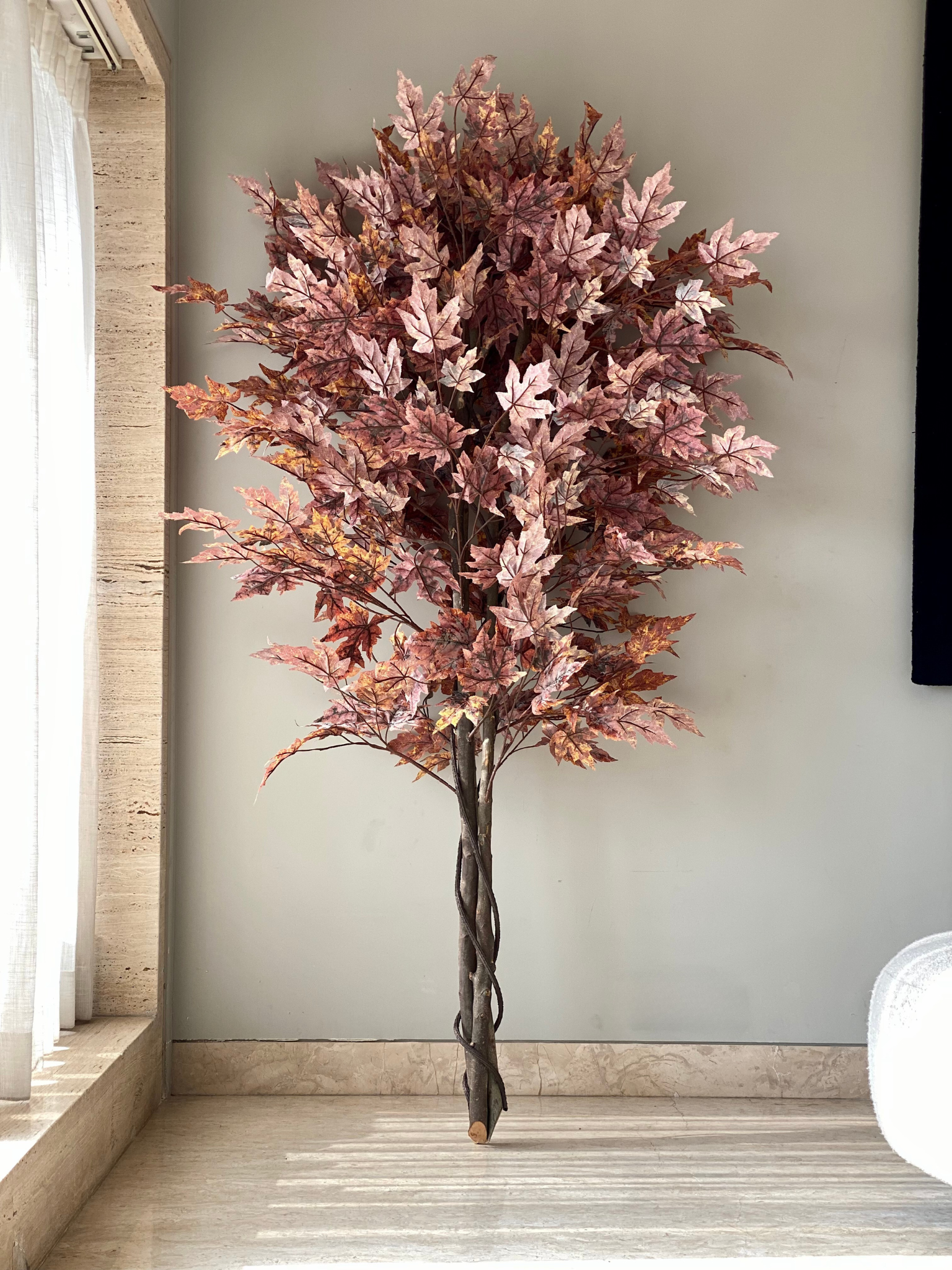 Artificial Canadian Maple Plant - 6.5 Feet