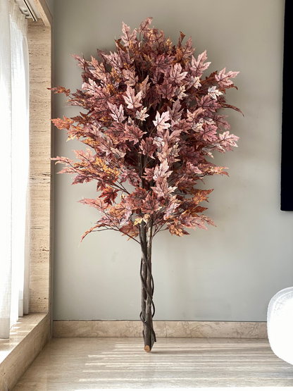 Artificial Canadian Maple Plant - 6.5 Feet