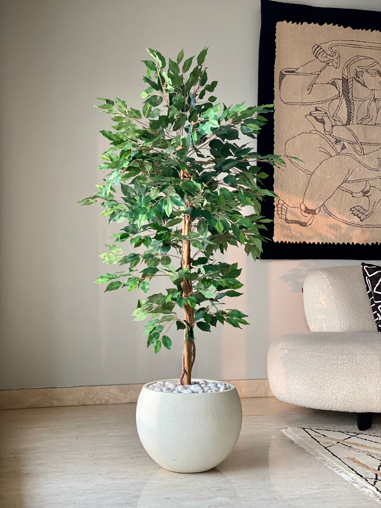 Artificial Weeping Ficus Plant - 5 Feet