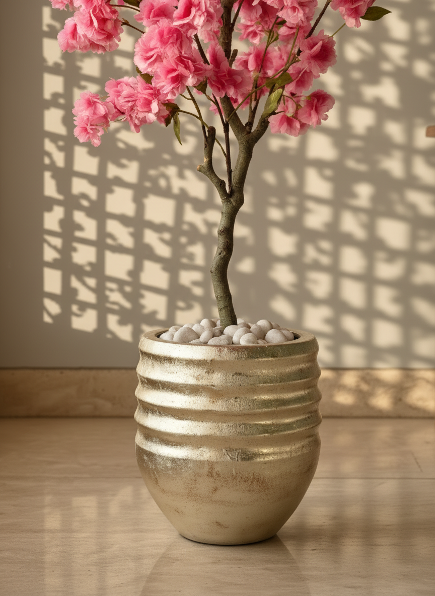 Artificial Sakura Cherry Blossom Plant - 4 Feet