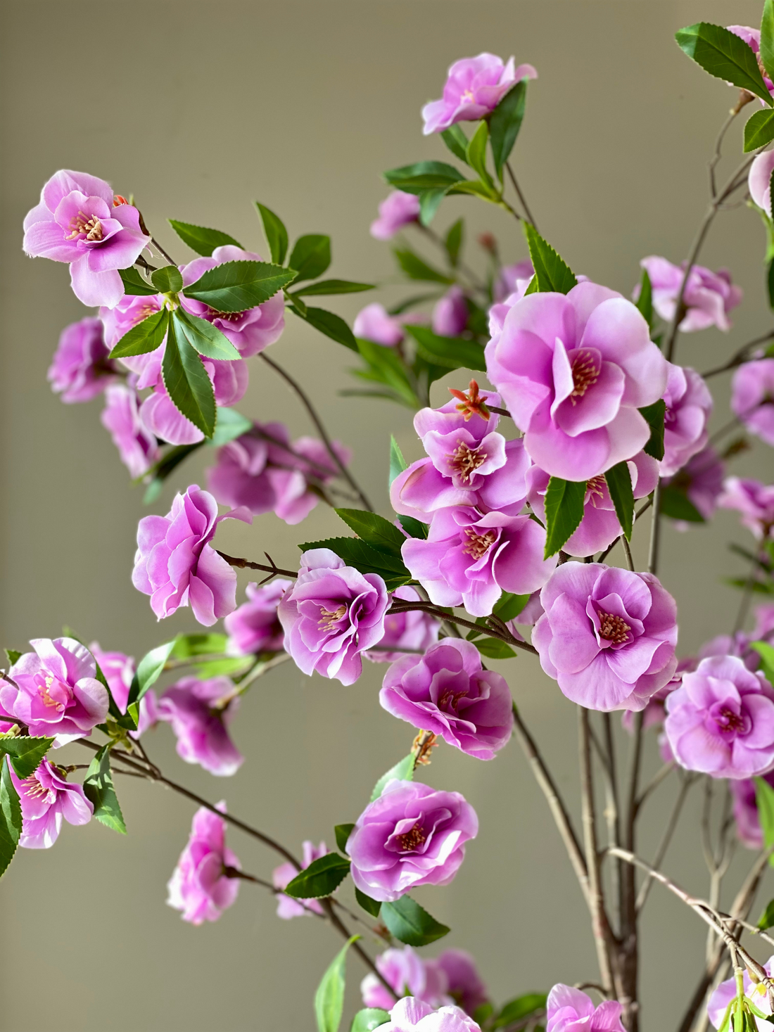 Artificial Hibiscus Plant - 5 Feet