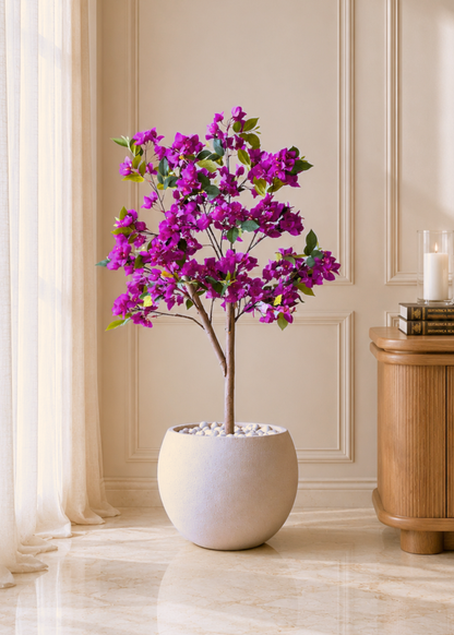 Artificial Purple Bougainvillea Plant - 4 Feet