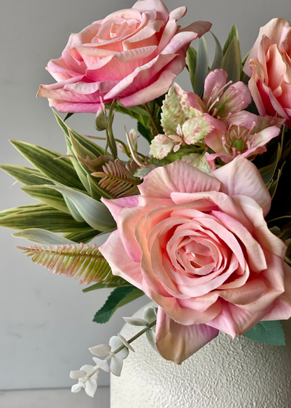 Artificial Garden Rose Bunch