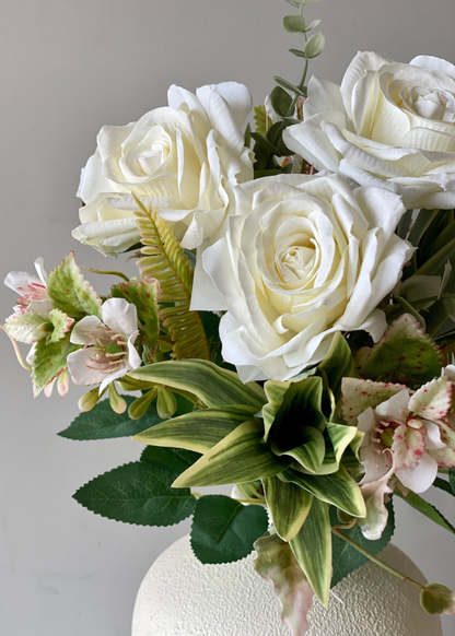 Artificial Garden White Bunch