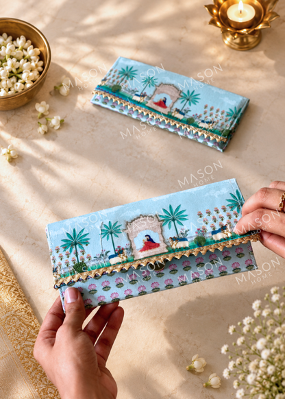 Festive Royal Shagun Envelope - Set of 5