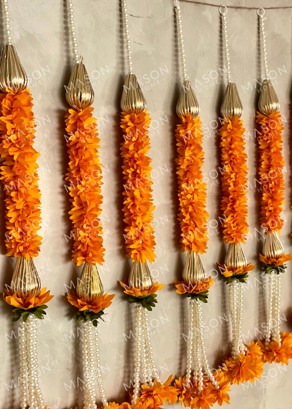 Festive Blush Royale Ladi Yellow - Set of 10