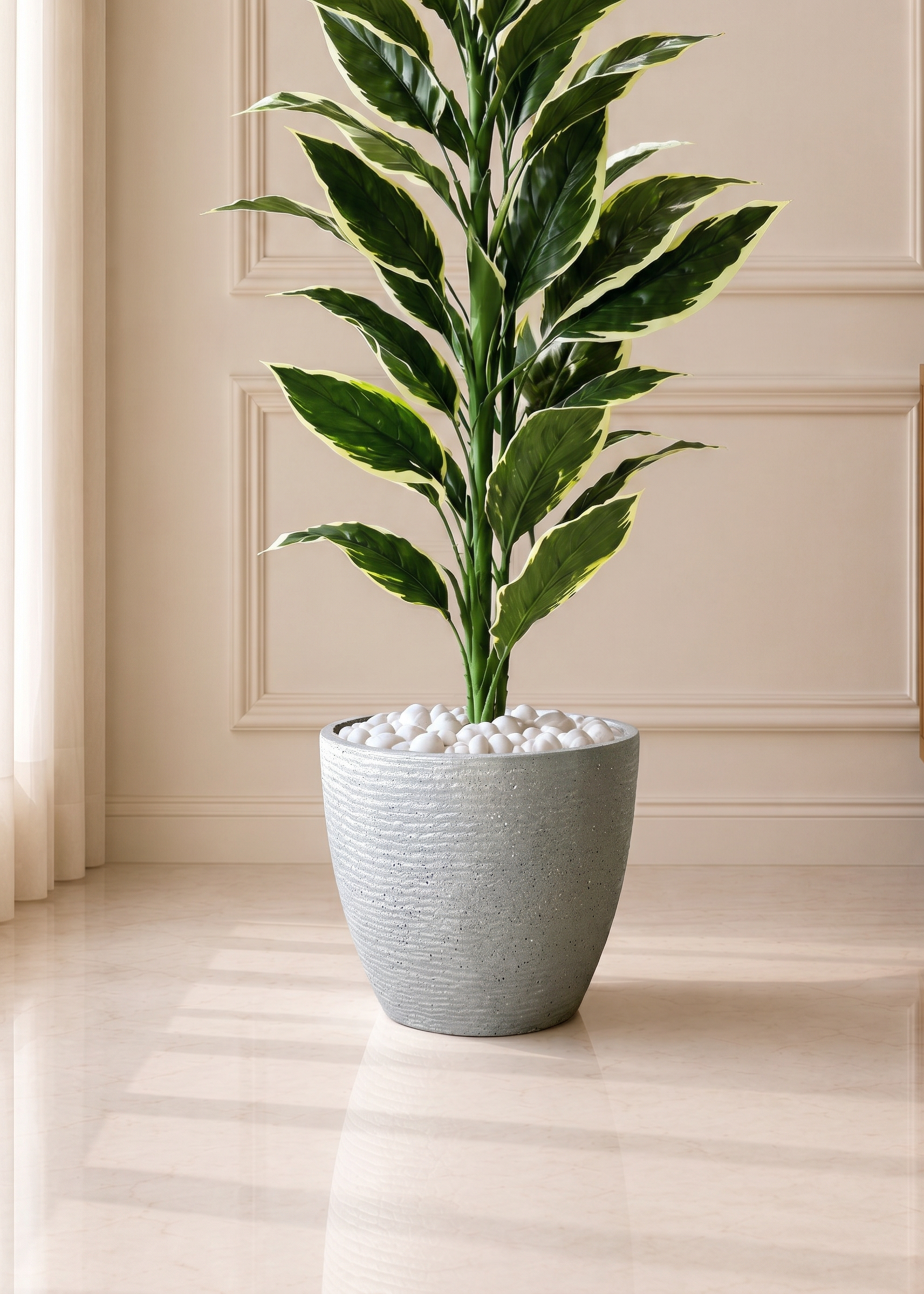 Taper Planters - Light Grey