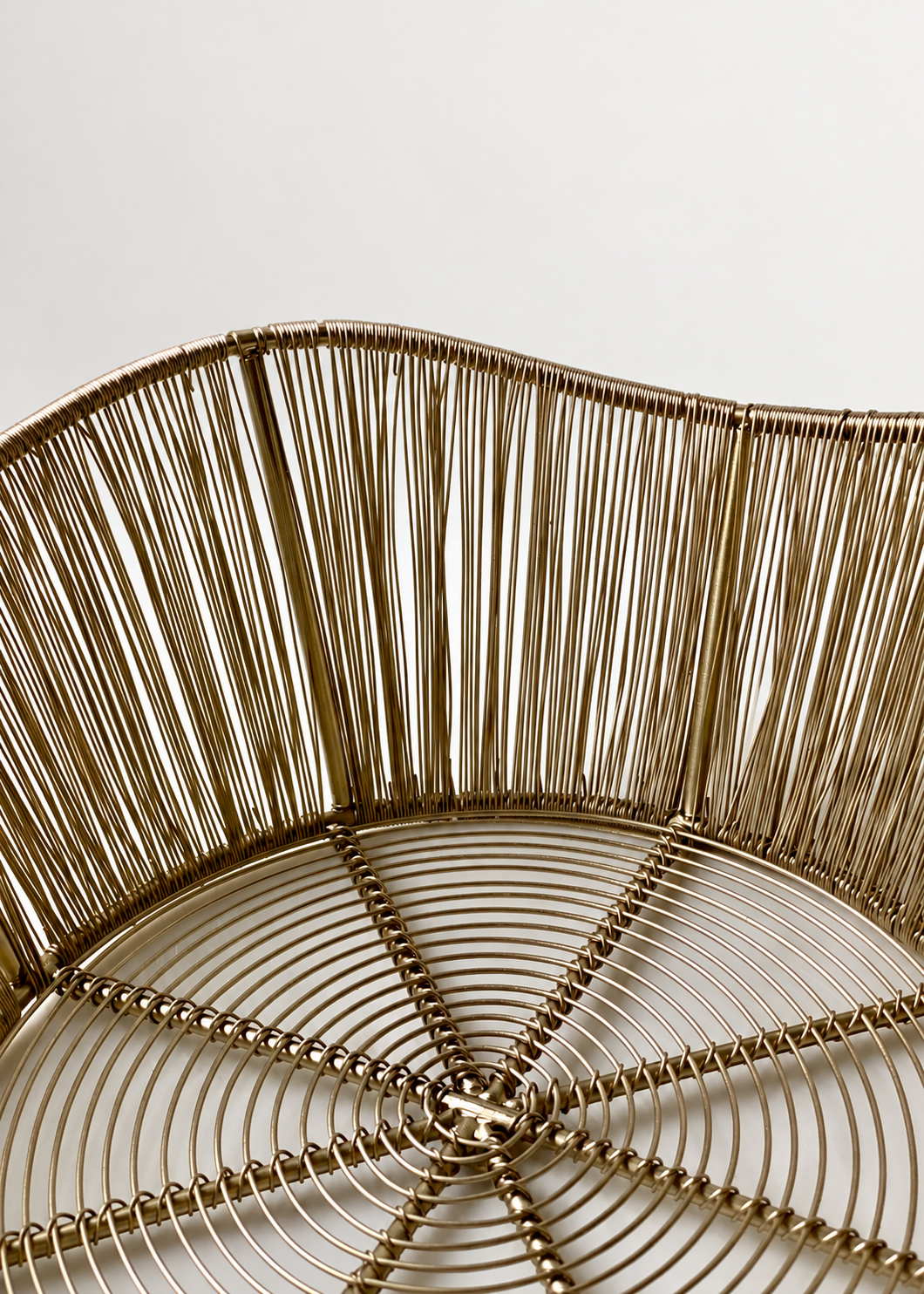Alora Gold Fruit Basket - Large