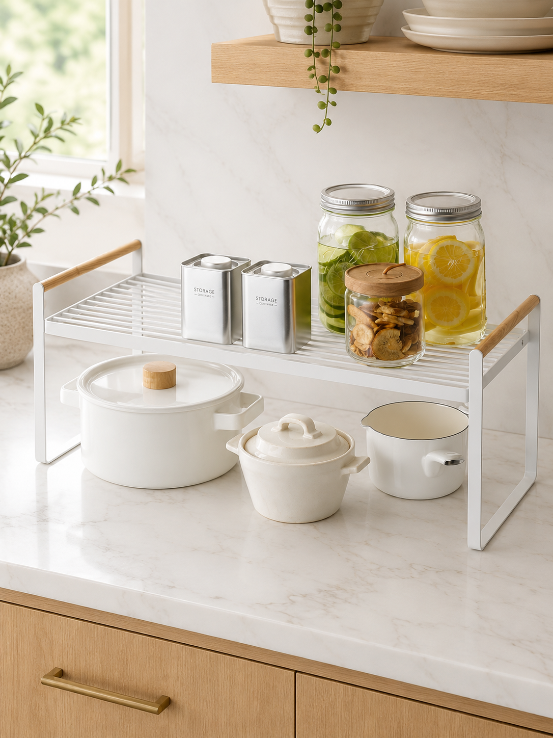 Countertop Table Riser (Size - L) - White