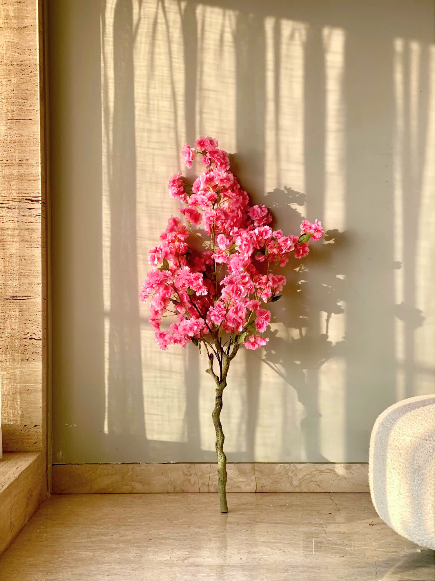 Artificial Sakura Cherry Blossom Plant - 4 Feet