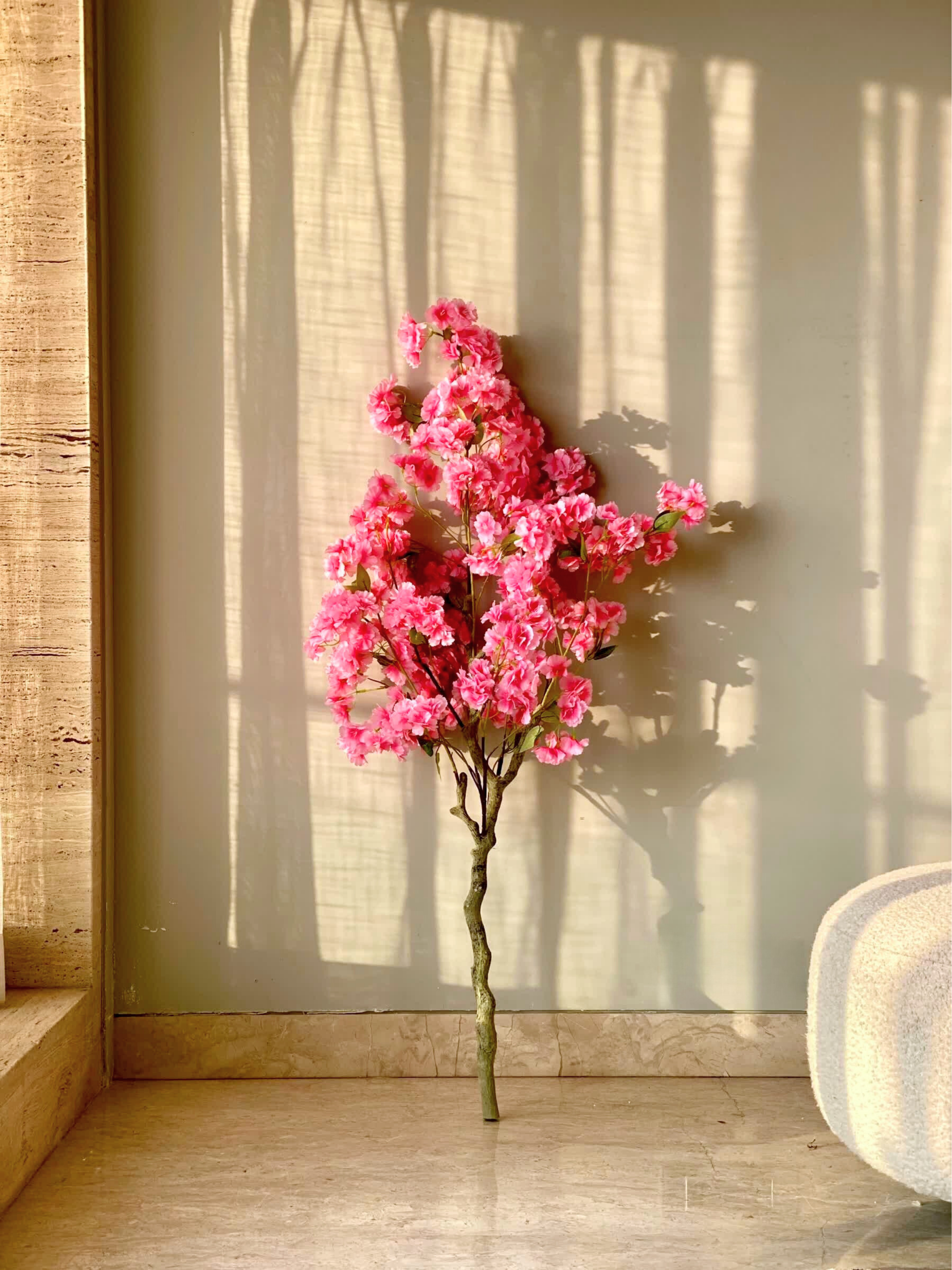 Artificial Sakura Cherry Blossom Plant - 4 Feet