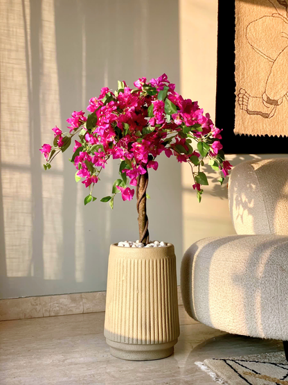 Artificial Purple Bougainvillea Plant - 3 Feet