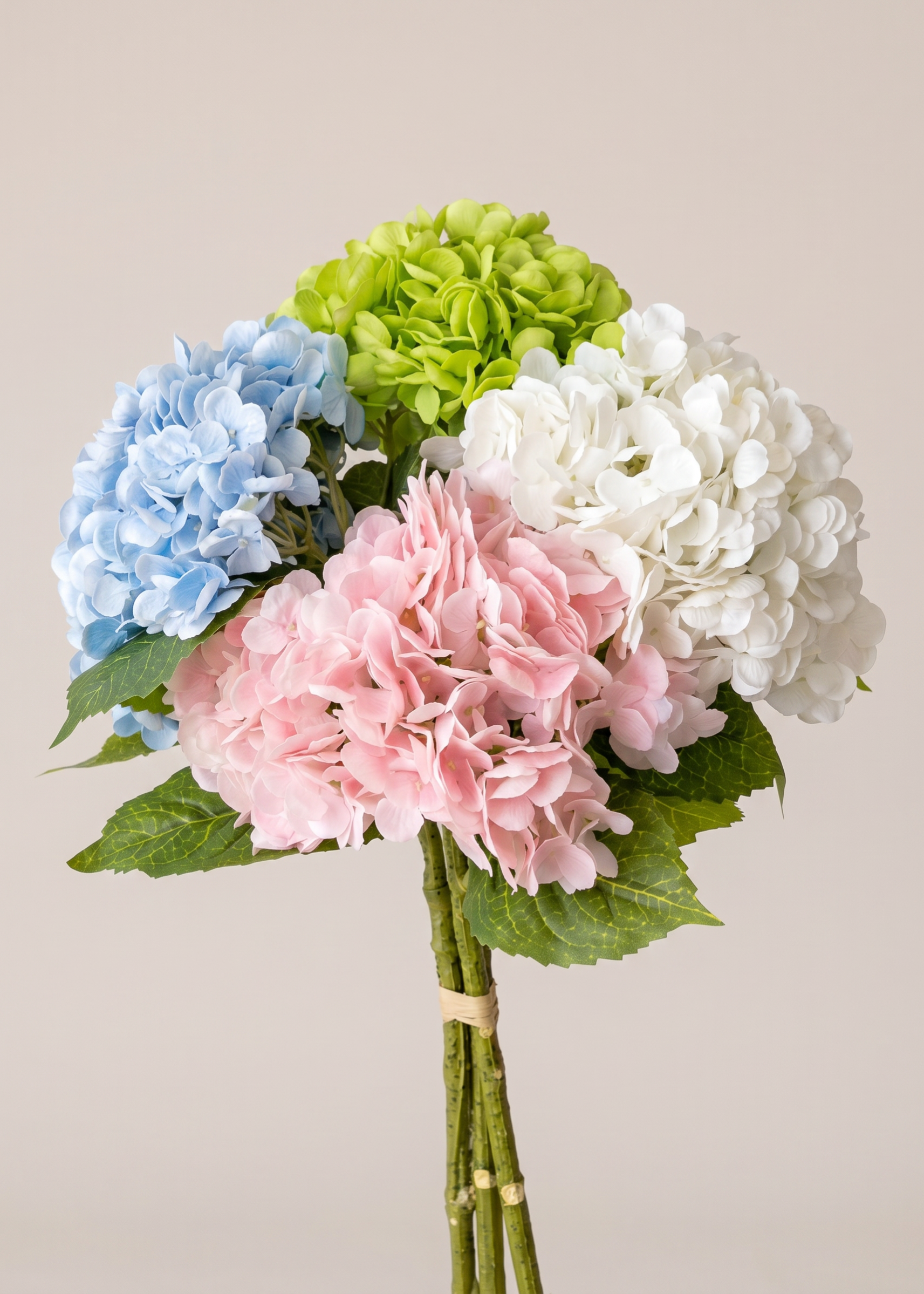 Artificial Hydrangea Flower Bunch – Breeze Blue