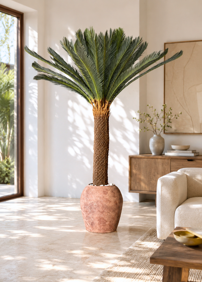Artificial Sago Cycas Plant - 7 Feet