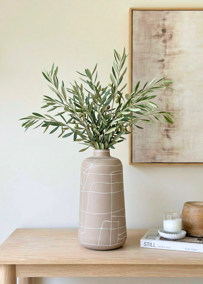 Dune Terra Vase - Beige (Small)