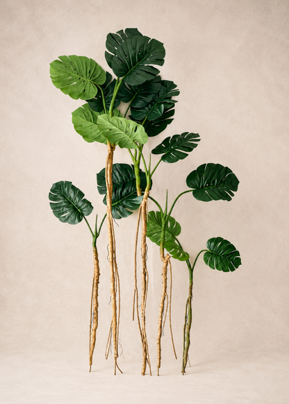 Artificial Forest Monstera Plant - 7.5 Feet