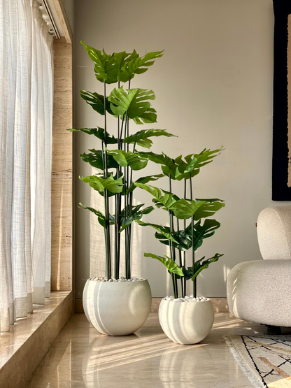 Artificial Lush Monstera Plant - 6 Feet