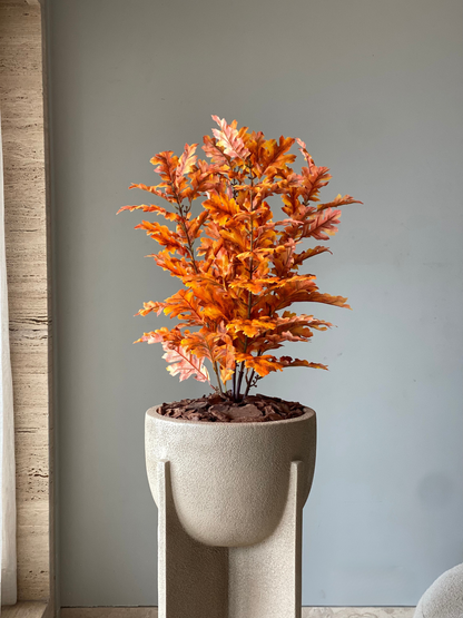 Artificial Autumn Maple Plant - 3 Feet
