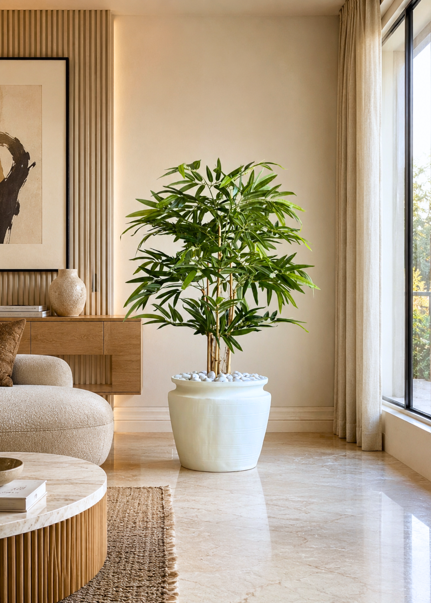 Morrow Planters - Ivory